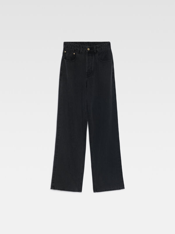 The wide de-Nîmes denim pants jacquemus the wide de n mes denim pants