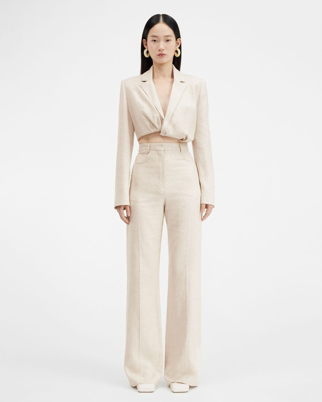 بنطال Le Pantalon Sauge jacquemus بنطال le pantalon sauge