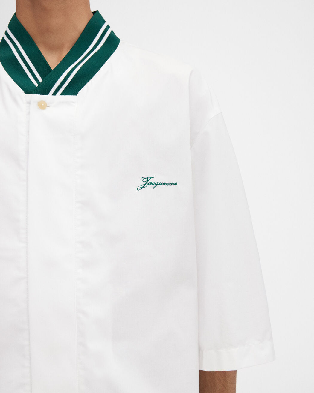 قميص بأكمام قصيرة The Baseball jacquemus قميص بأكمام قصيرة the baseball