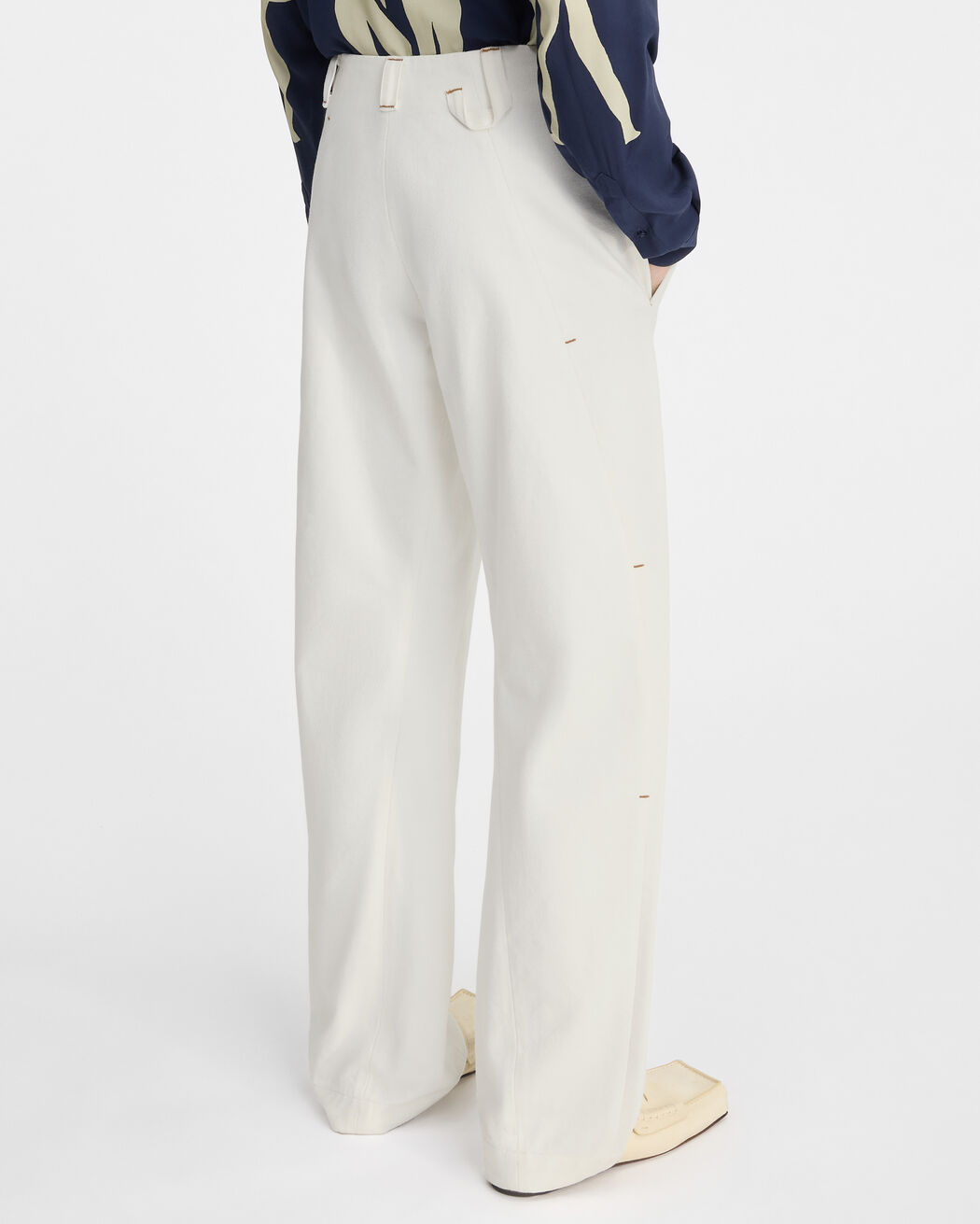 The Scala de-Nîmes denim pants jacquemus the scala de n mes denim pants