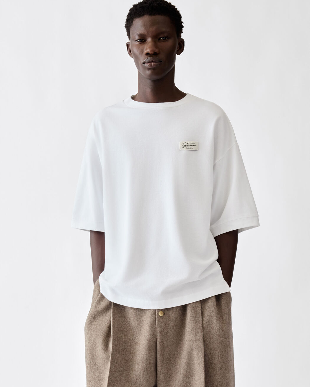 The Corso short-sleeve t-shirt jacquemus the corso short sleeve t shirt