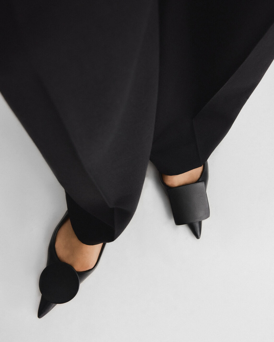 The flat Duelo slingbacks jacquemus the flat duelo slingbacks