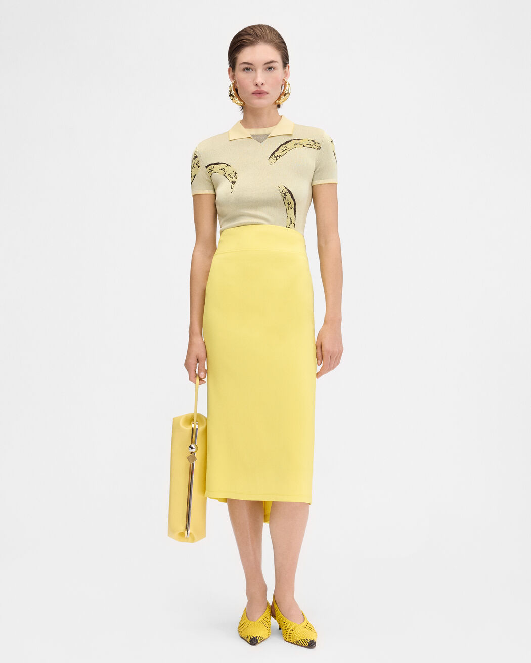 The Marino polo shirt jacquemus the marino polo shirt