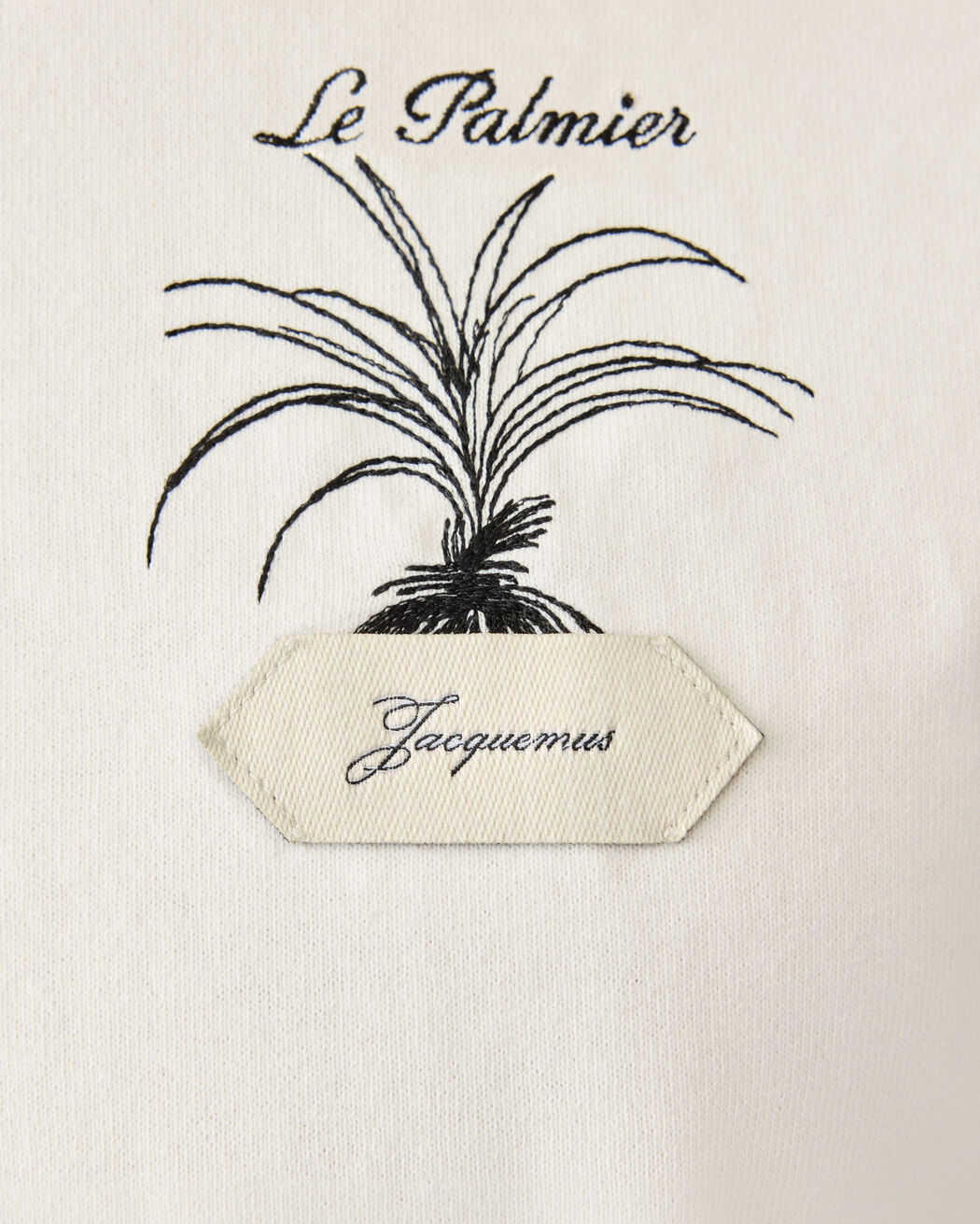 The Palmier t-shirt jacquemus the palmier t shirt