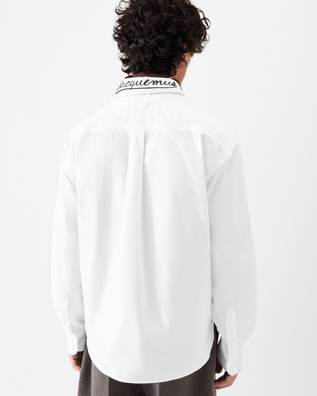 The Simon long-sleeve shirt jacquemus the simon long sleeve shirt