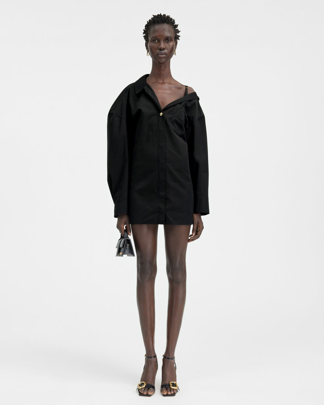 The mini shirt dress jacquemus the mini shirt dress