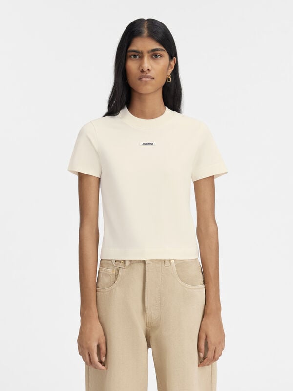 The Gros Grain تي شيرت jacquemus تي شيرت le t shirt gros grain