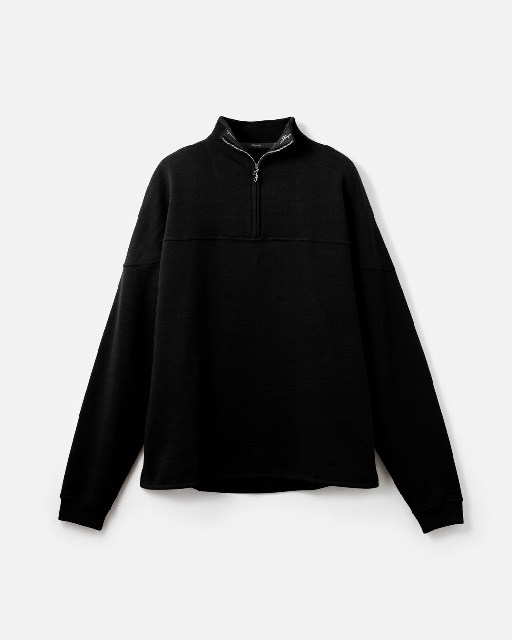The Rond Carré zipped-rollneck sweatshirt jacquemus the rond carr zipped rollneck sweatshirt