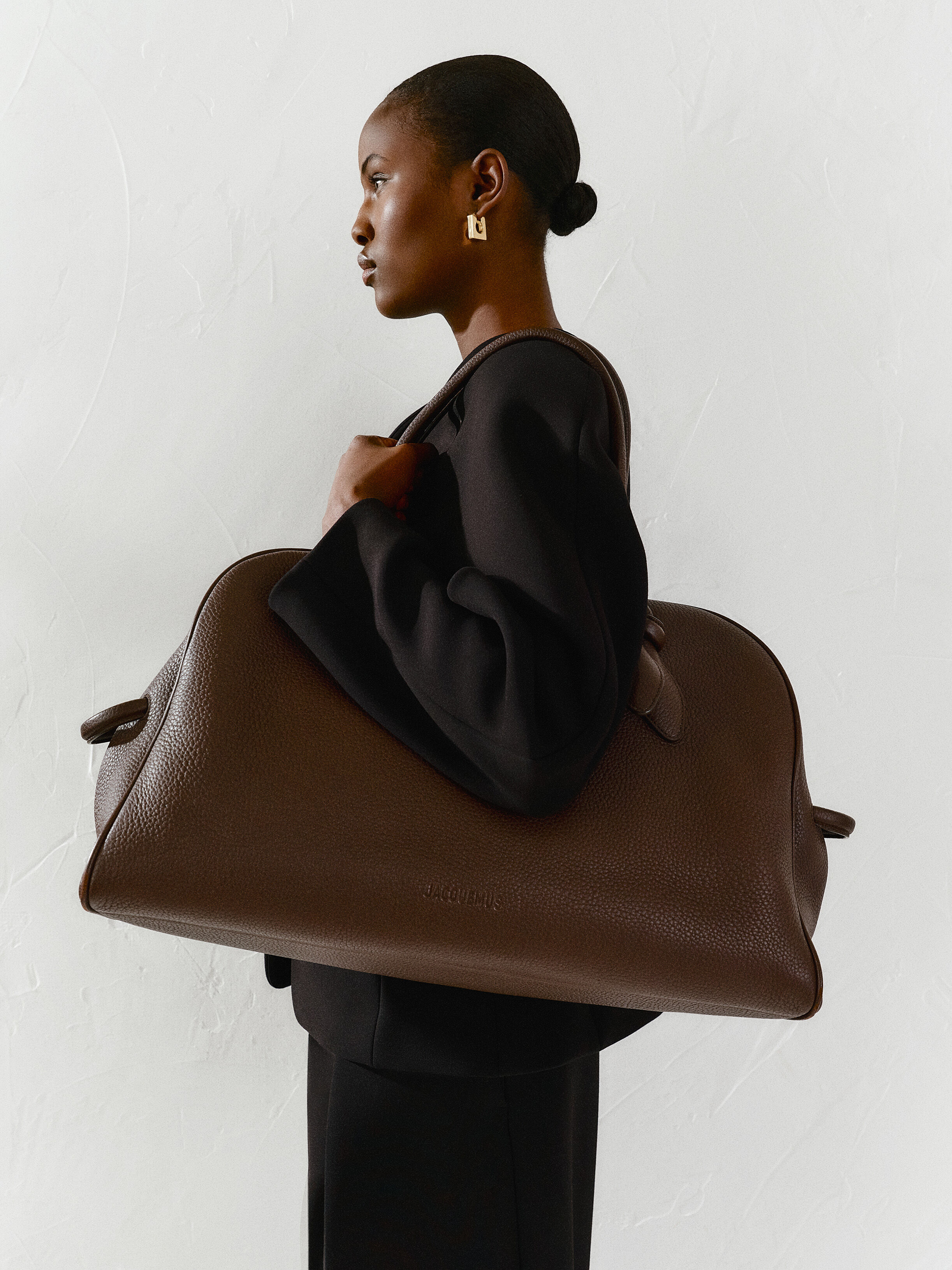 The large Turismo, Dark Brown | JACQUEMUS KSA