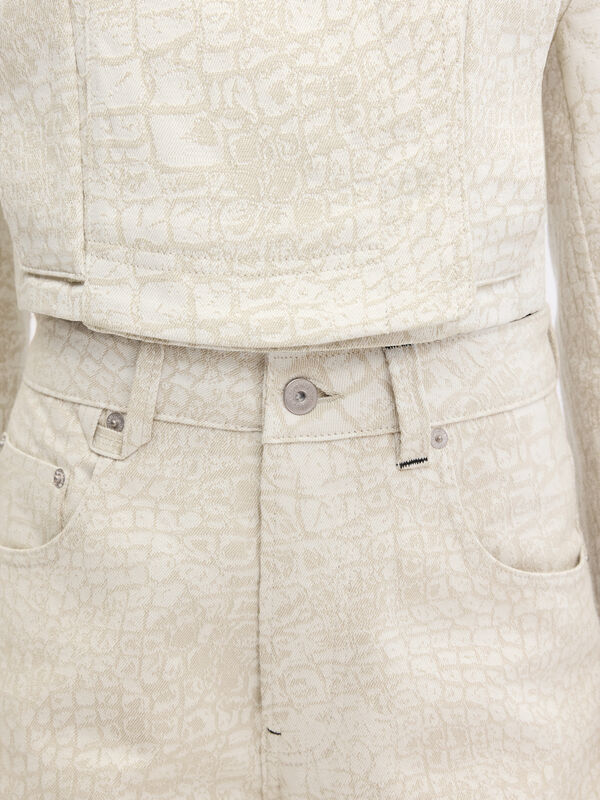 The wide de-Nîmes denim pants بنطال jacquemus the wide de n mes denim pants بنطال