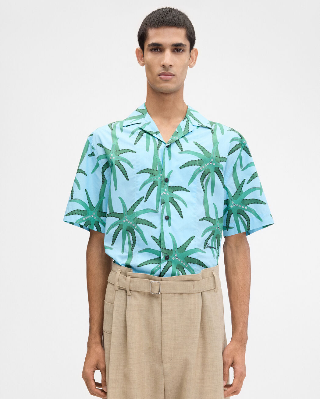 The Jean shirt قميص jacquemus the jean shirt قميص