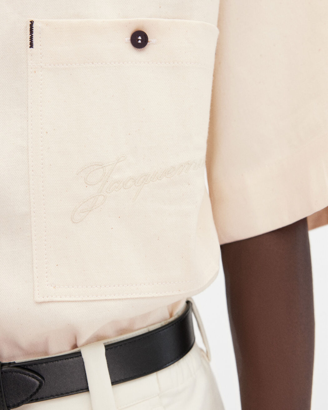 قميص The Aloe de-Nîmes denim jacquemus قميص the aloe de n mes denim