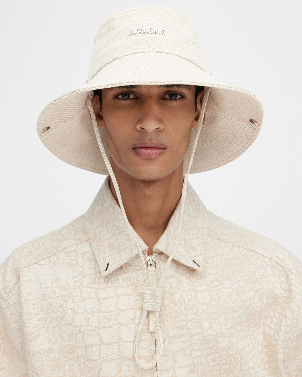قبعة The de-Nîmes denim bucket jacquemus قبعة the de n mes denim bucket