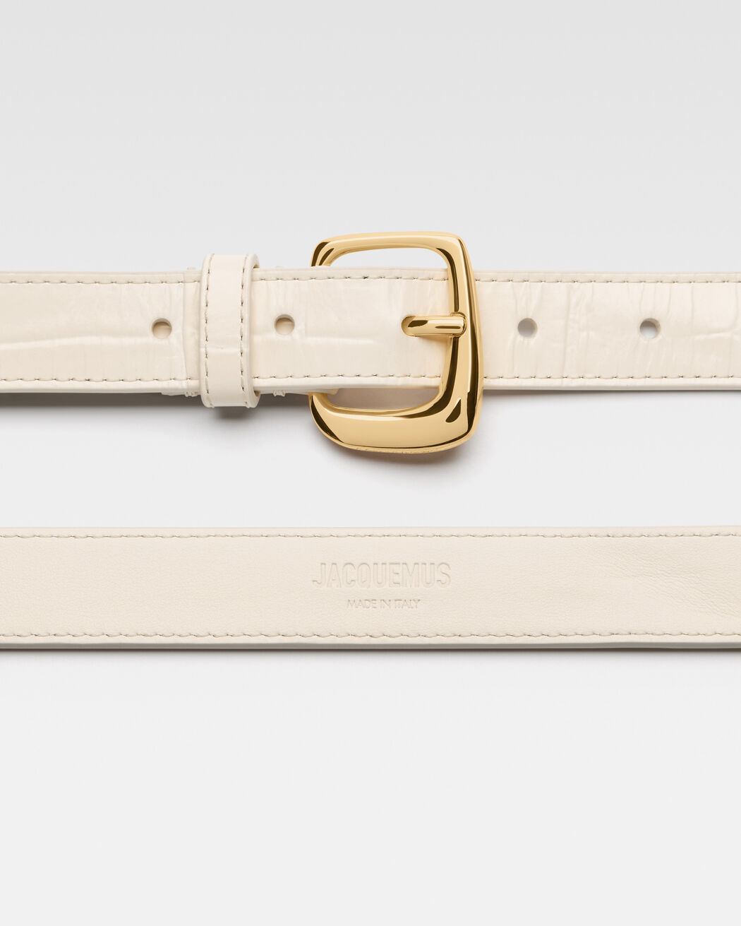 The Ovalo belt jacquemus the ovalo belt