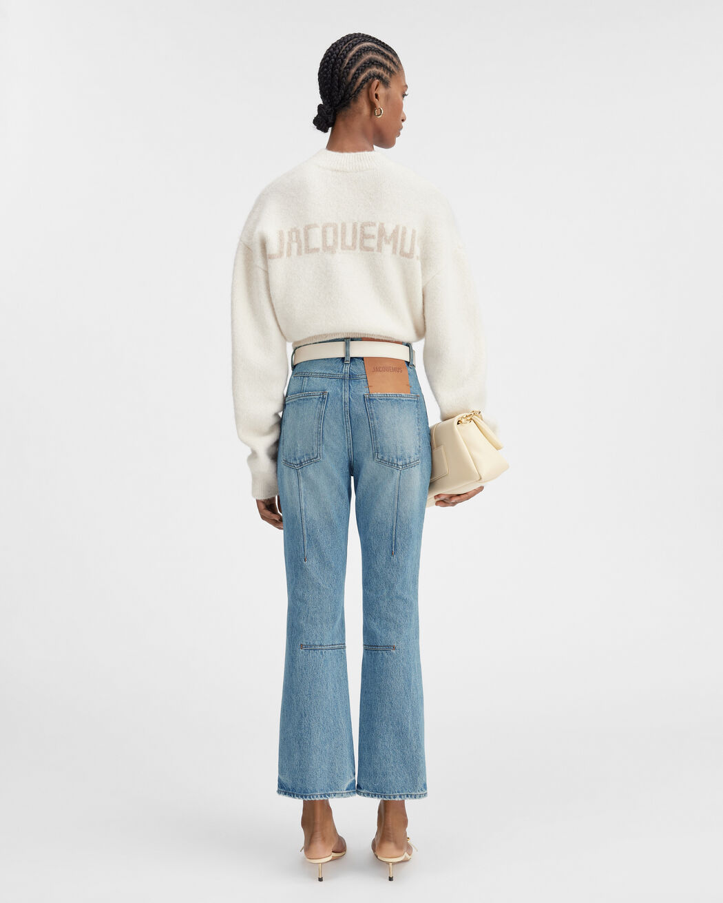 بنطال Le De-Nîmes Court jacquemus بنطال le de n mes court