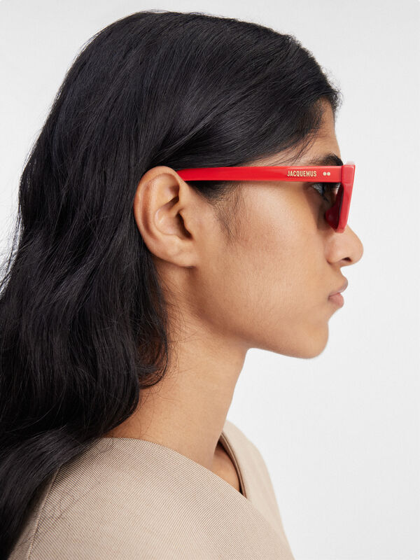 The Bambino نظارة شمسية jacquemus نظارة شمسية les lunettes bambino