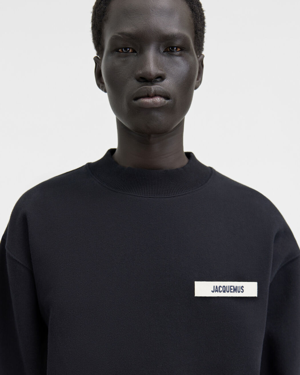 The Gros Grain sweatshirt jacquemus the gros grain sweatshirt