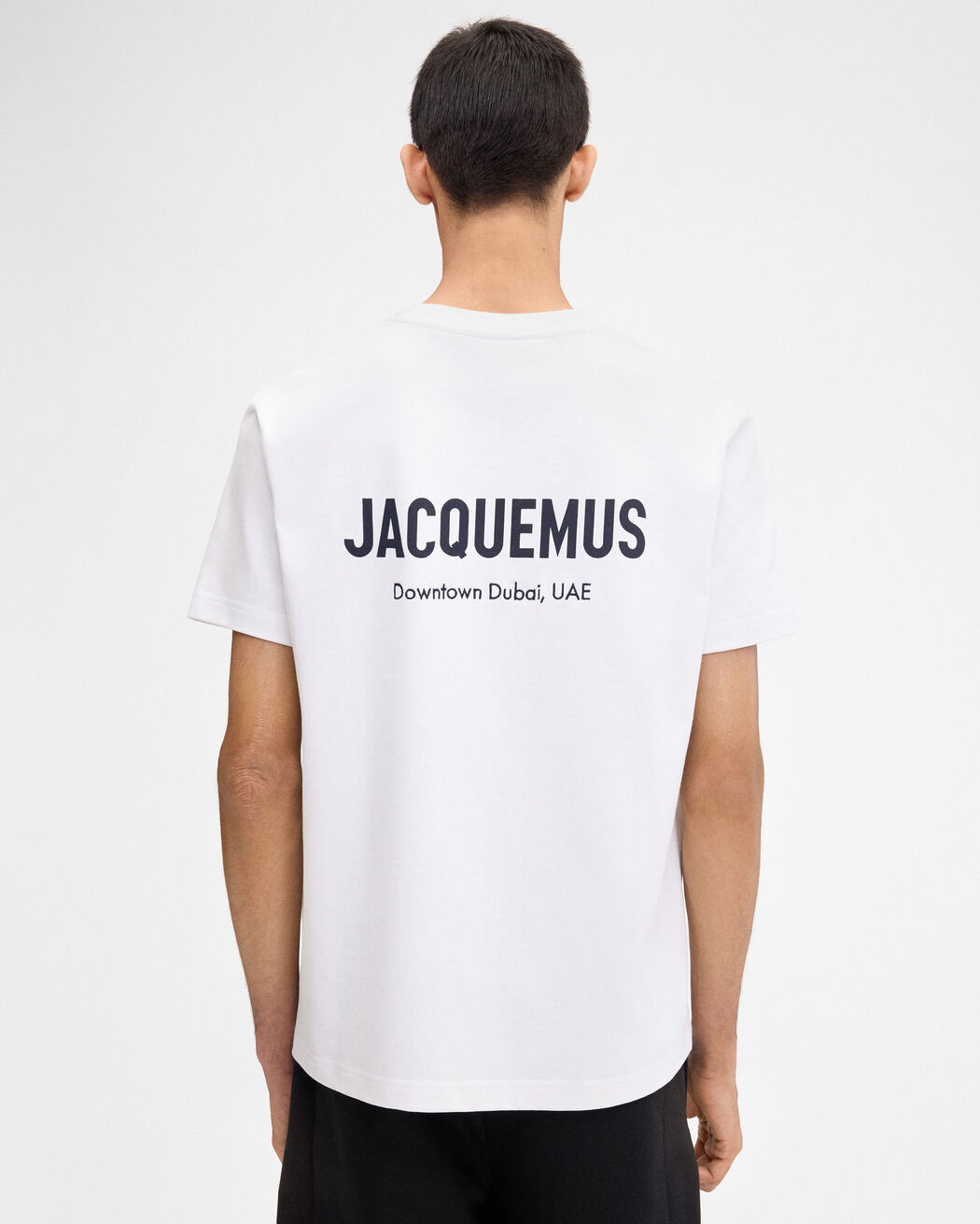 The Dubai address تي شيرت jacquemus the dubai address تي شيرت