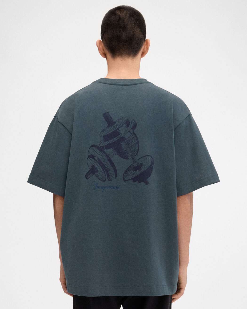 The Haltères t-shirt jacquemus the halt res t shirt