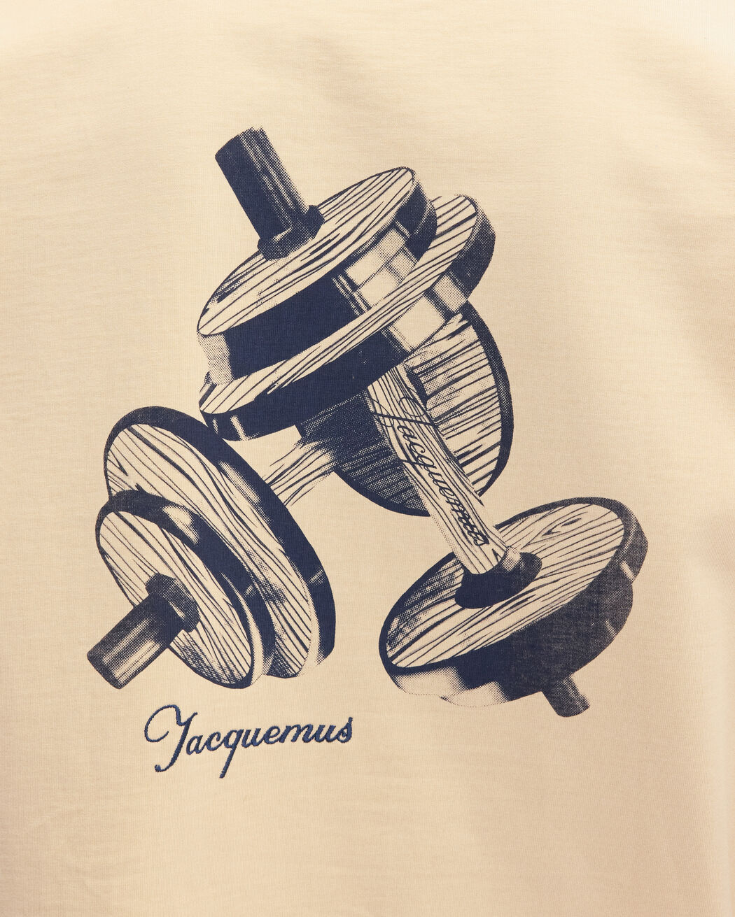 The Haltères t-shirt jacquemus the halt res t shirt