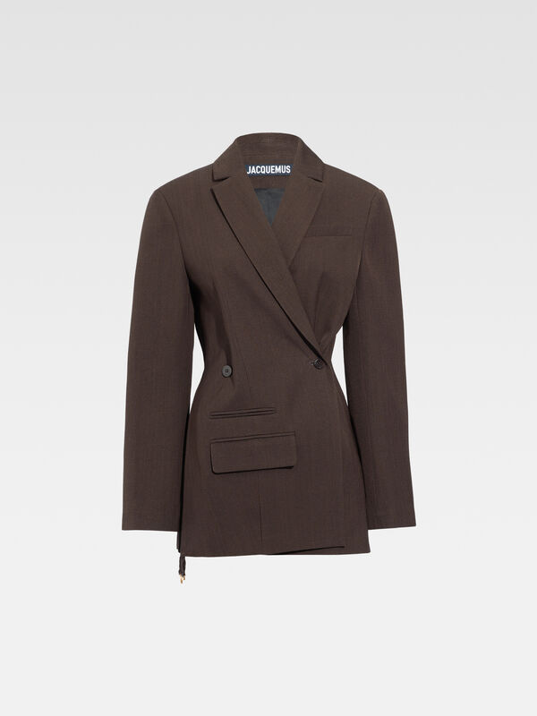 كارديجان The buttoned jacquemus جاكيت the tibau