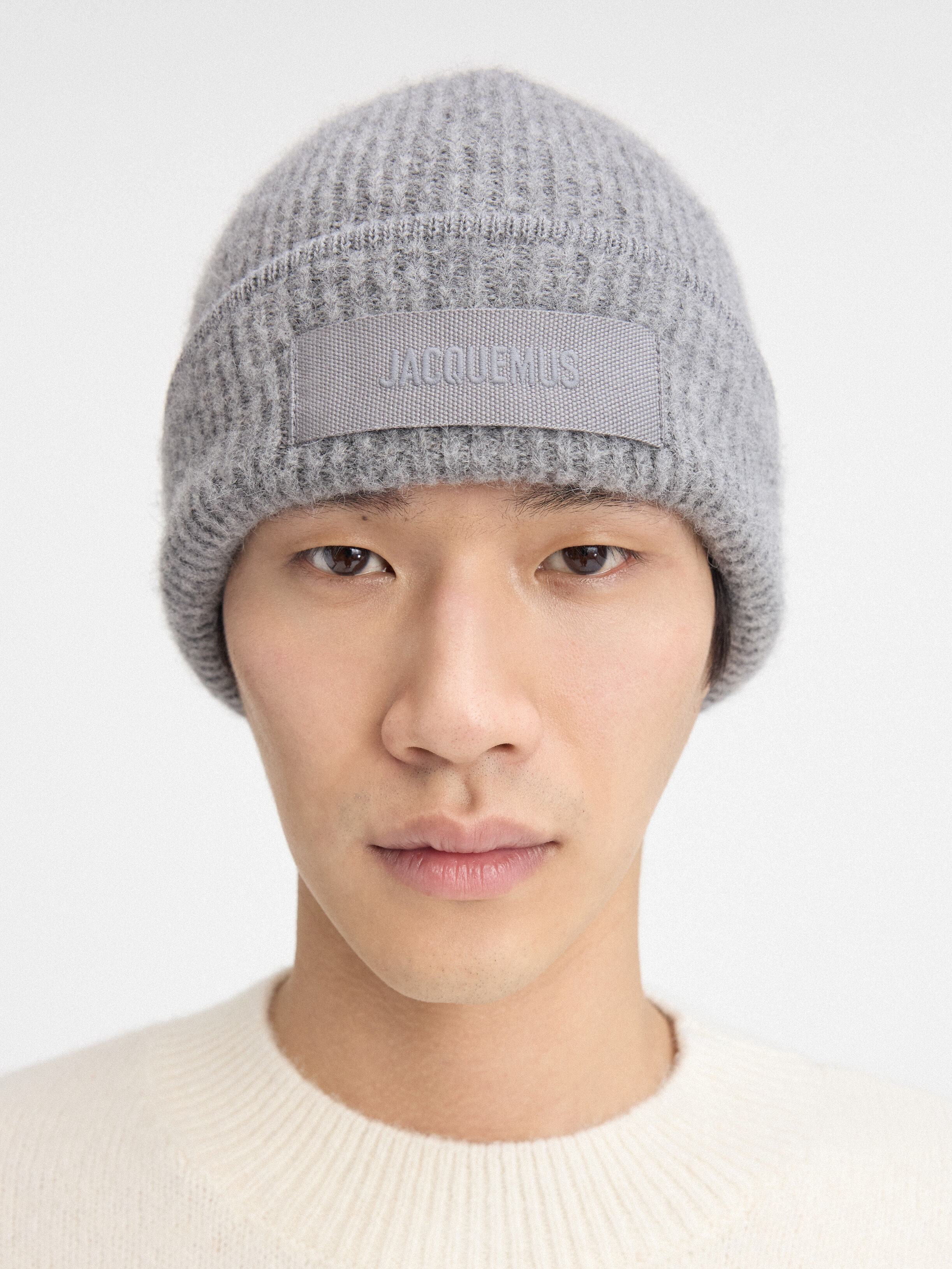 The Gros Grain beanie, Grey | JACQUEMUS KSA