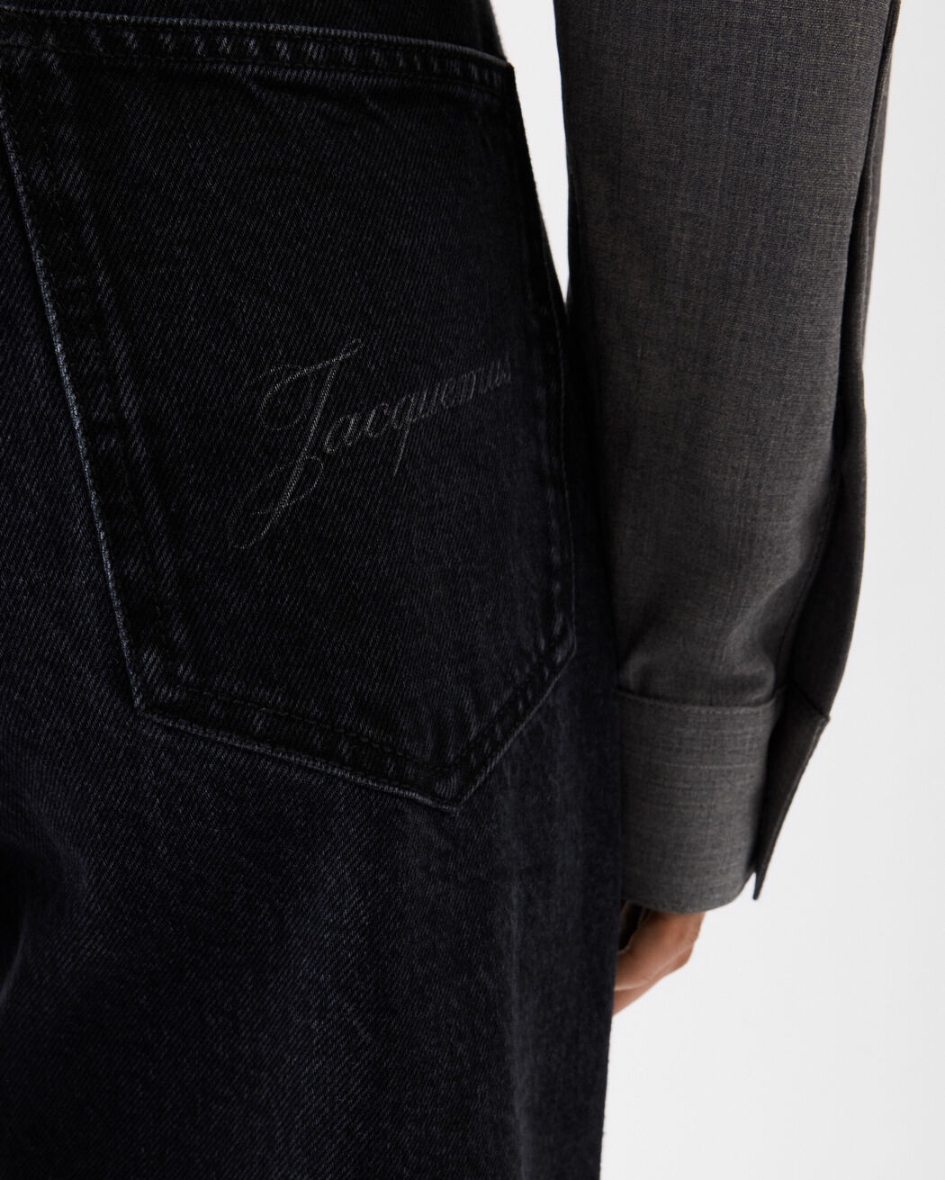 The wide de-Nîmes denim pants jacquemus the wide de n mes denim pants