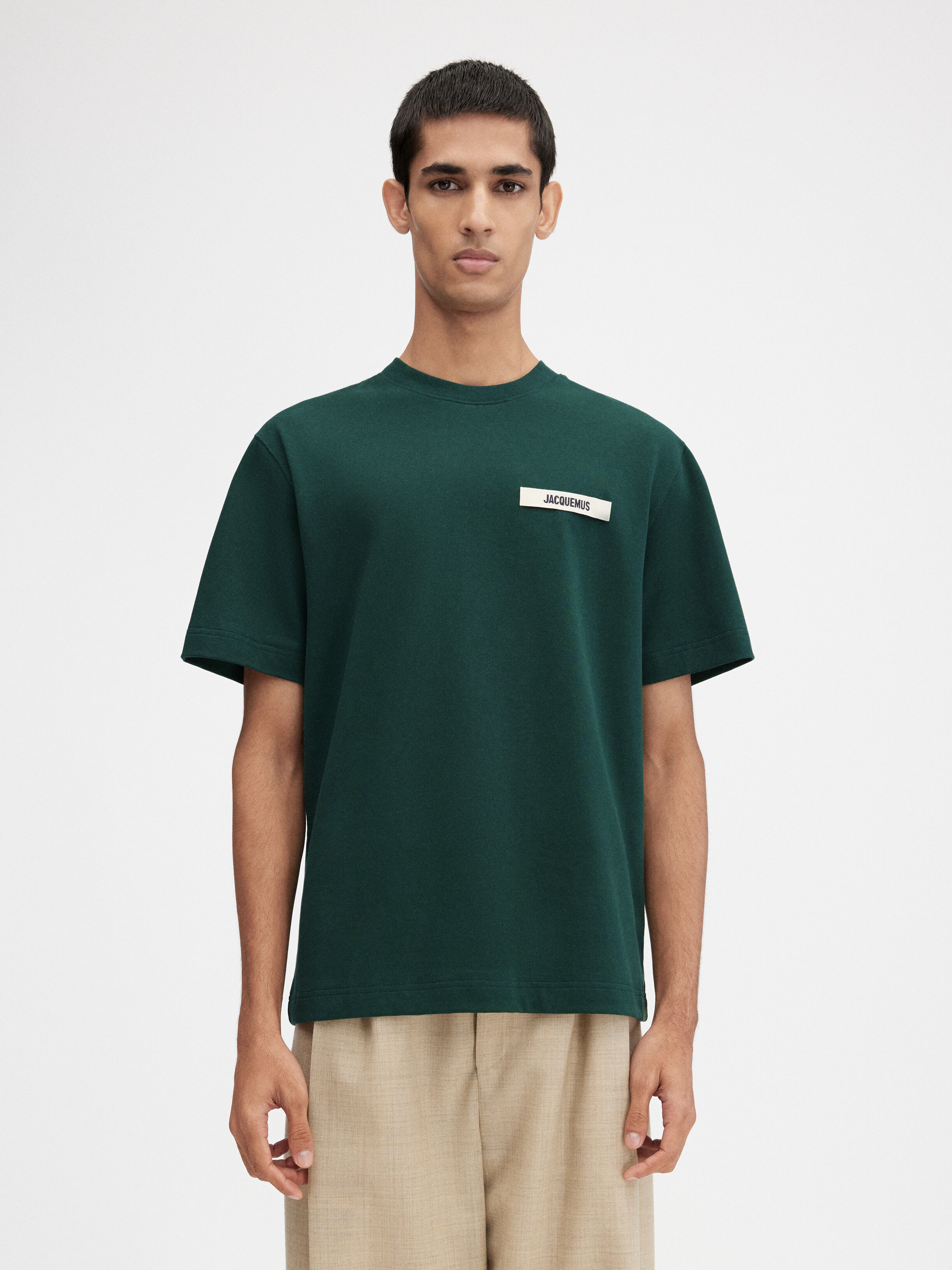 The Gros Grain t-shirt, Green for Men | JACQUEMUS KSA