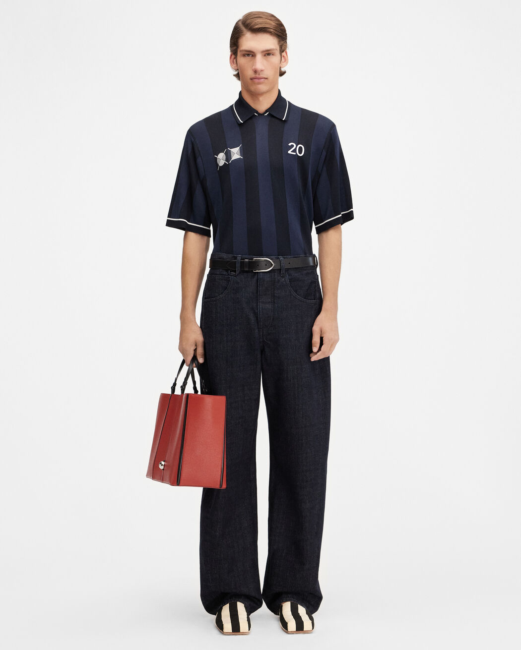 The Liga polo shirt jacquemus the liga polo shirt
