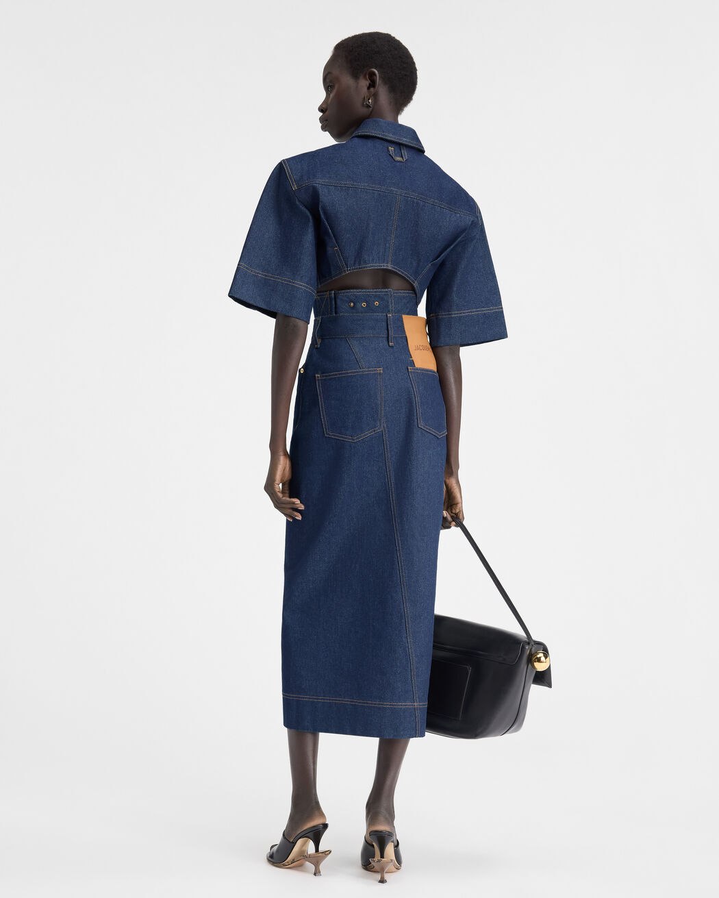The de-Nîmes denim top jacquemus the de n mes denim top