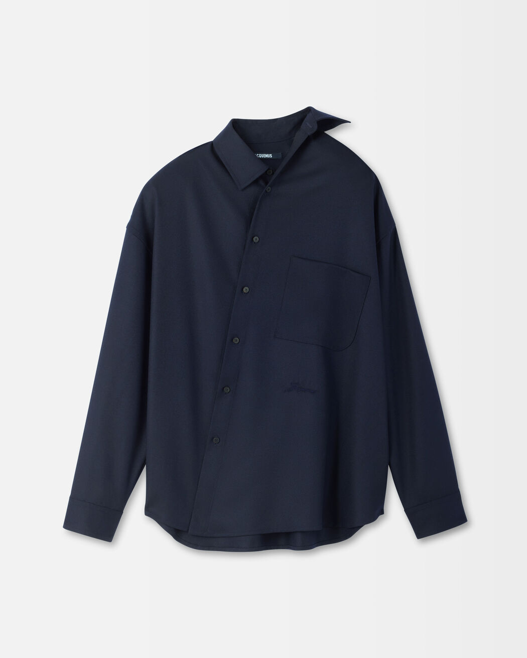 The Cuadro long-sleeve shirt jacquemus the cuadro long sleeve shirt