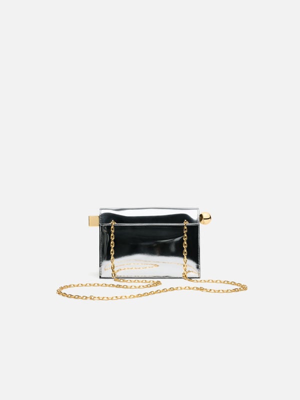 The small Rond Carré clutch jacquemus حقيبة the small rond carr