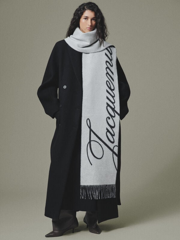 The Atelier scarf jacquemus وشاح the atelier