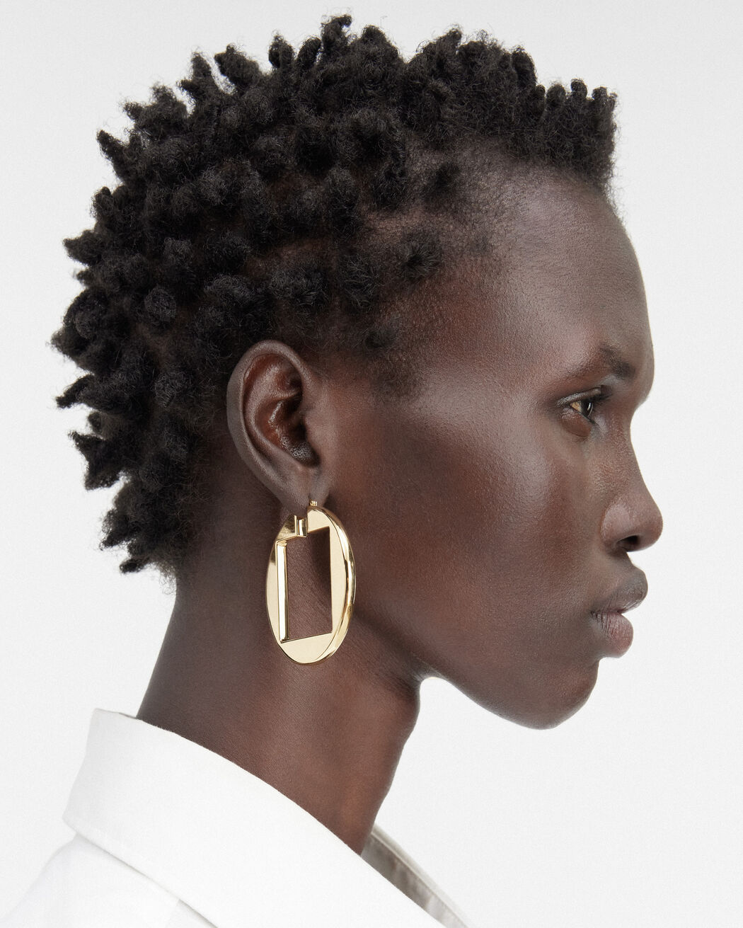The Rond Carré hoops earrings jacquemus the rond carr hoops earrings