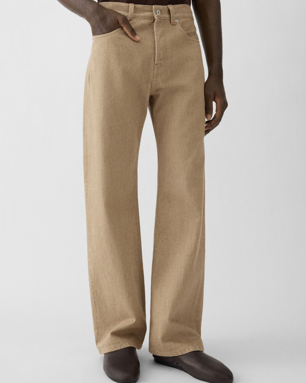 The straight de-Nîmes denim pants jacquemus the straight de n mes denim pants