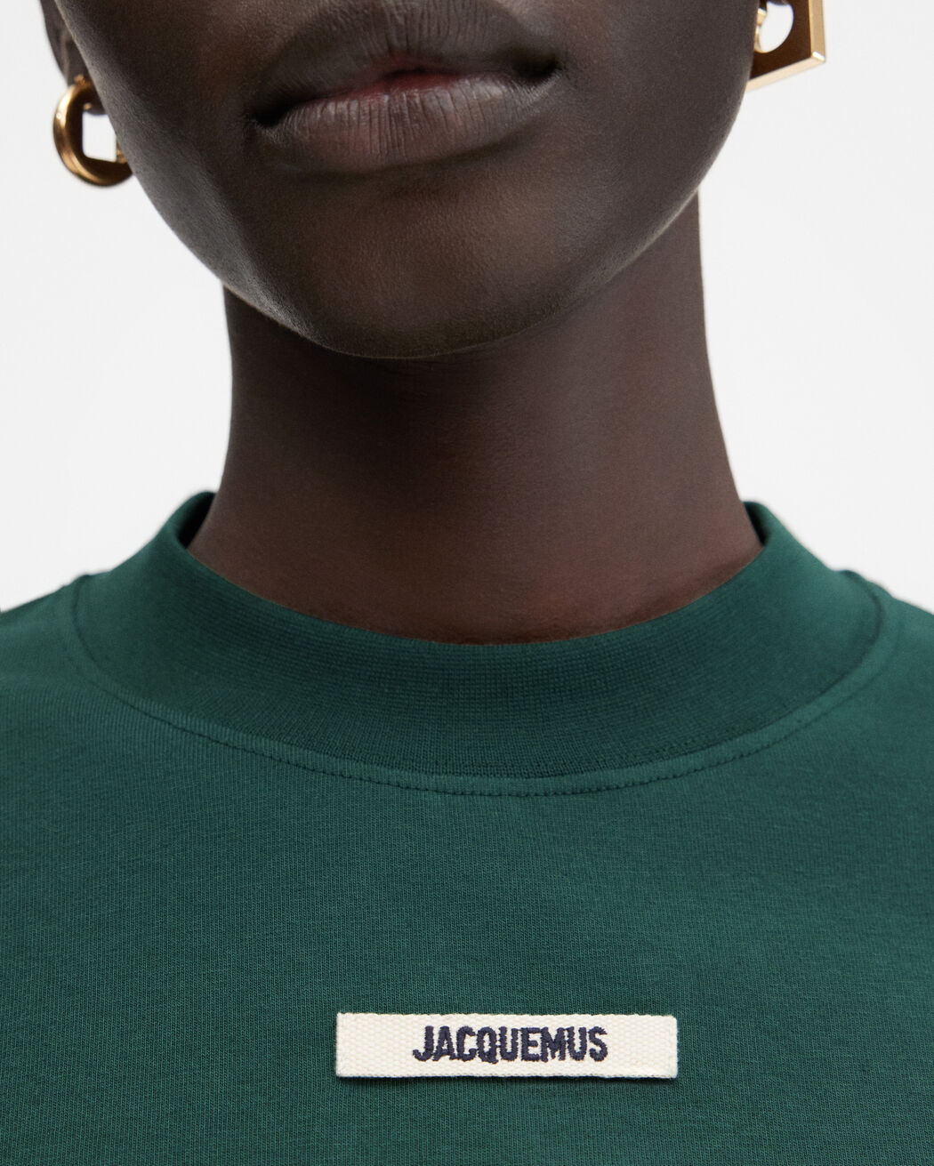 تي شيرت Le T-Shirt Gros Grain Manches Longues jacquemus تي شيرت le t shirt gros grain manches longues