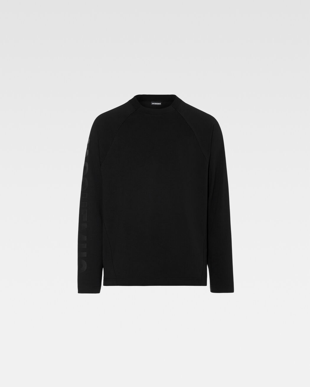 تي شيرت Le T-Shirt Typo Manches Longues jacquemus تي شيرت le t shirt typo manches longues