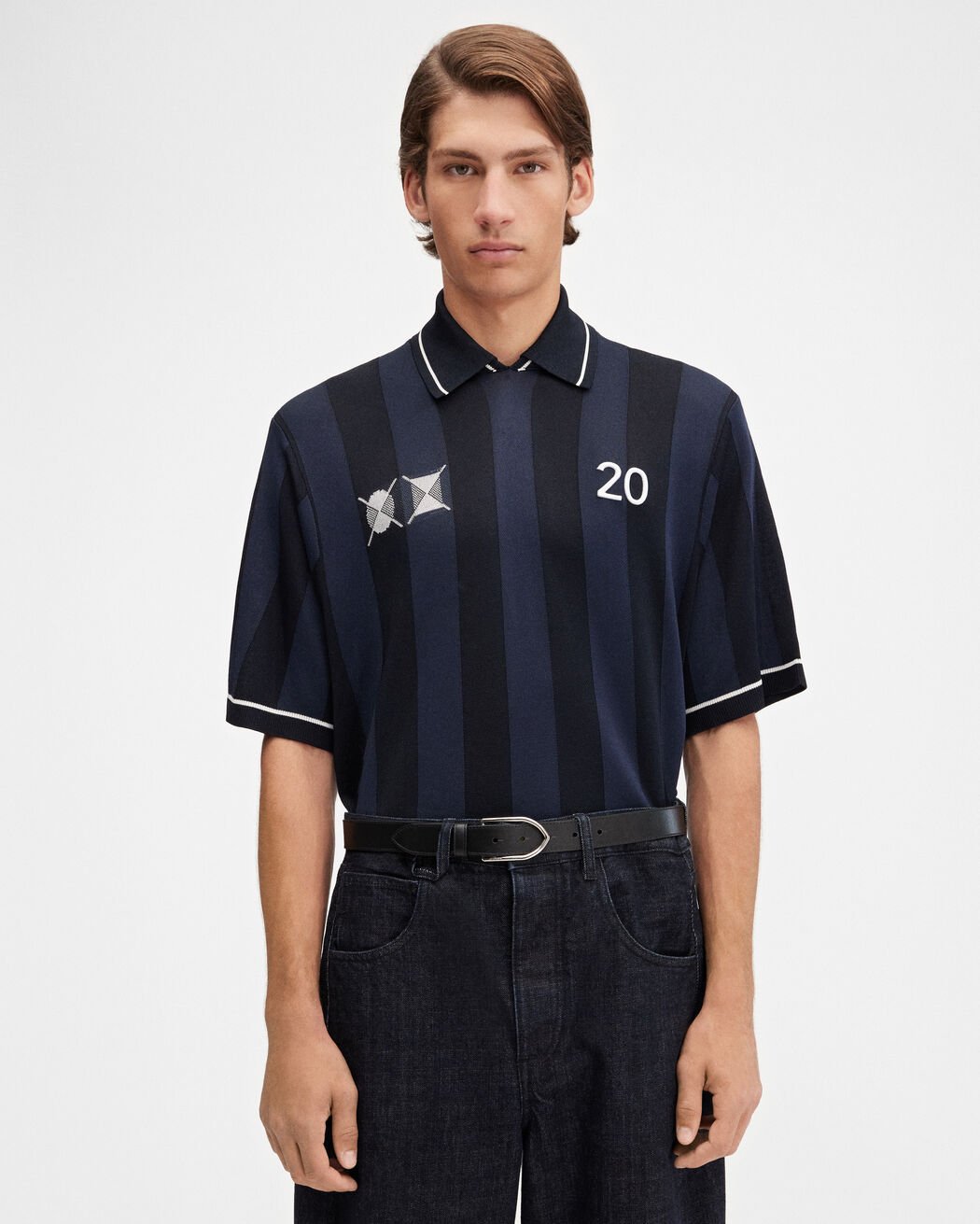 The Liga polo shirt jacquemus the liga polo shirt