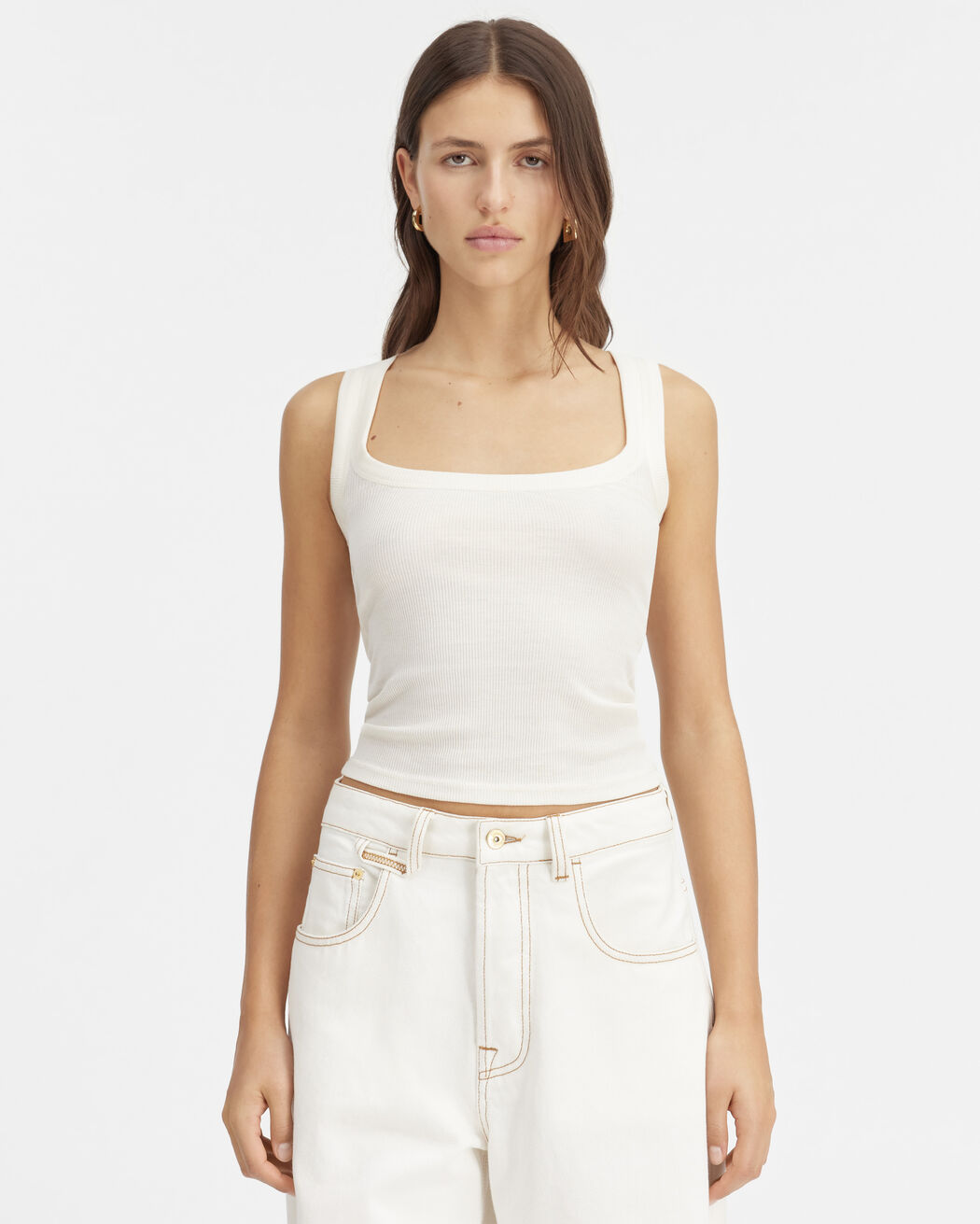The Gros Grain tank top jacquemus the gros grain tank top