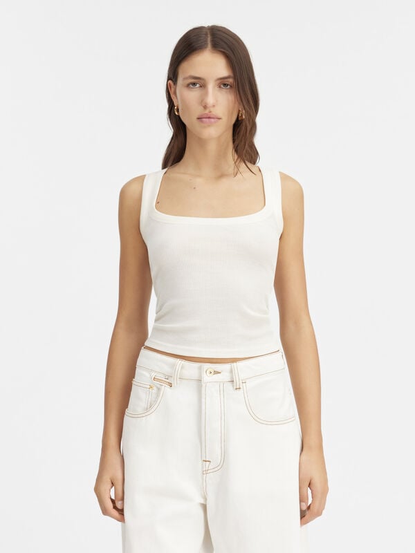 The Gros Grain tank top jacquemus the gros grain tank top