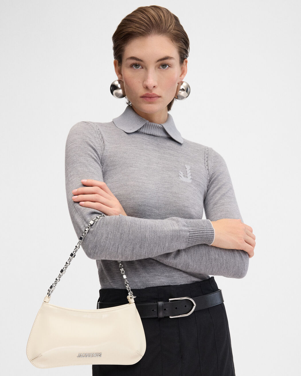 حقيبة The small Bisou Chaine jacquemus حقيبة the small bisou chaine