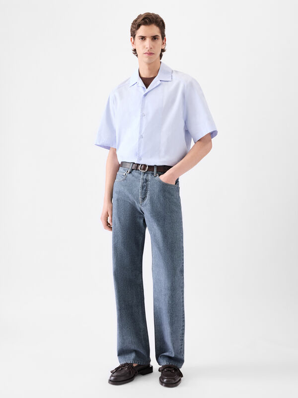 The straight de-Nîmes denim pants jacquemus the straight de n mes denim pants