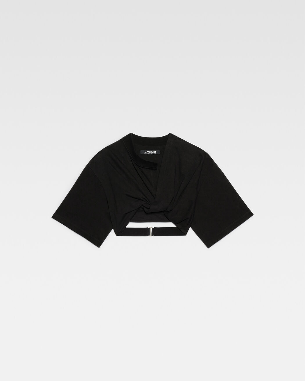 The Bahia cropped t-shirt jacquemus the bahia cropped t shirt