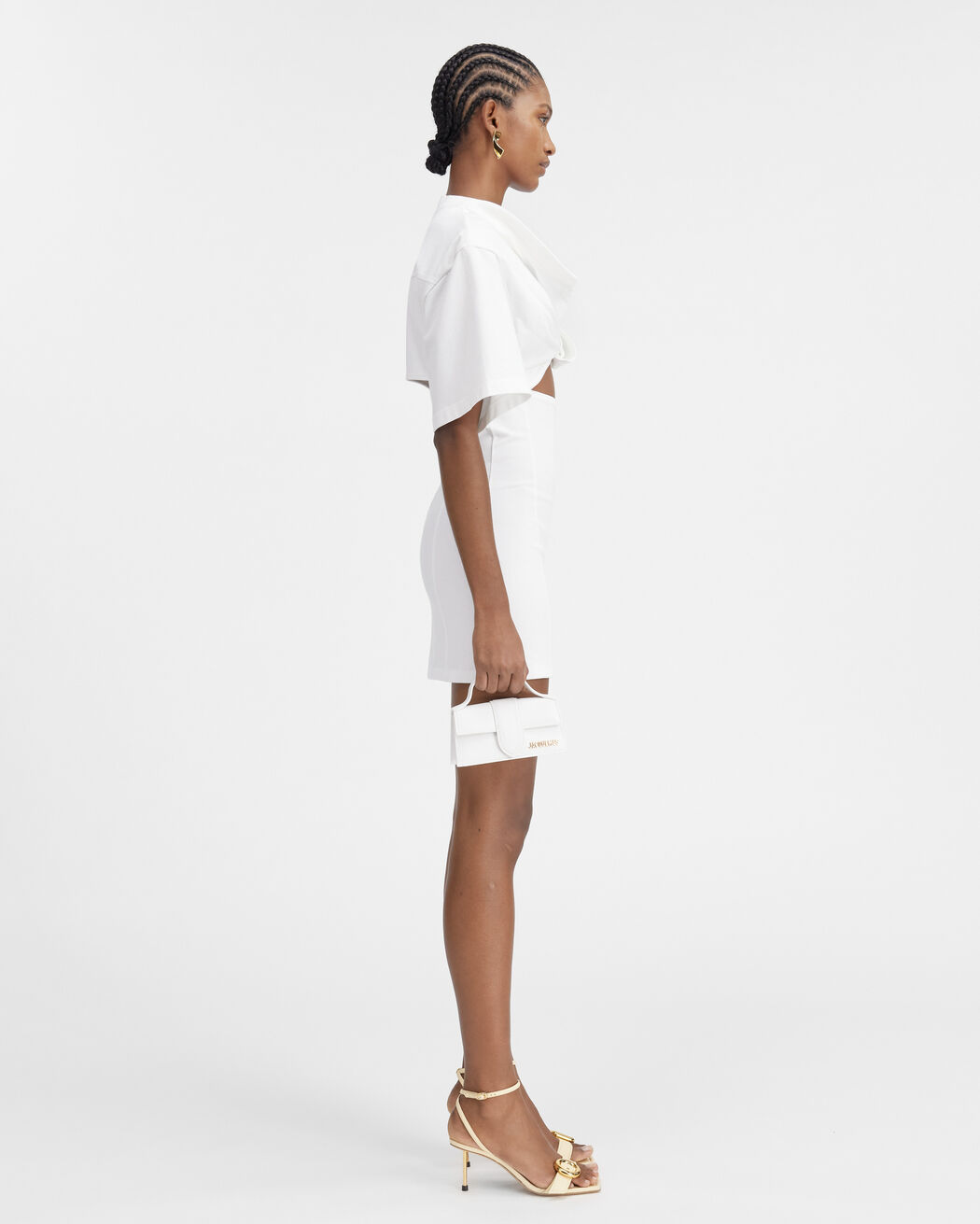 The Bahia t-shirt dress jacquemus the bahia t shirt dress