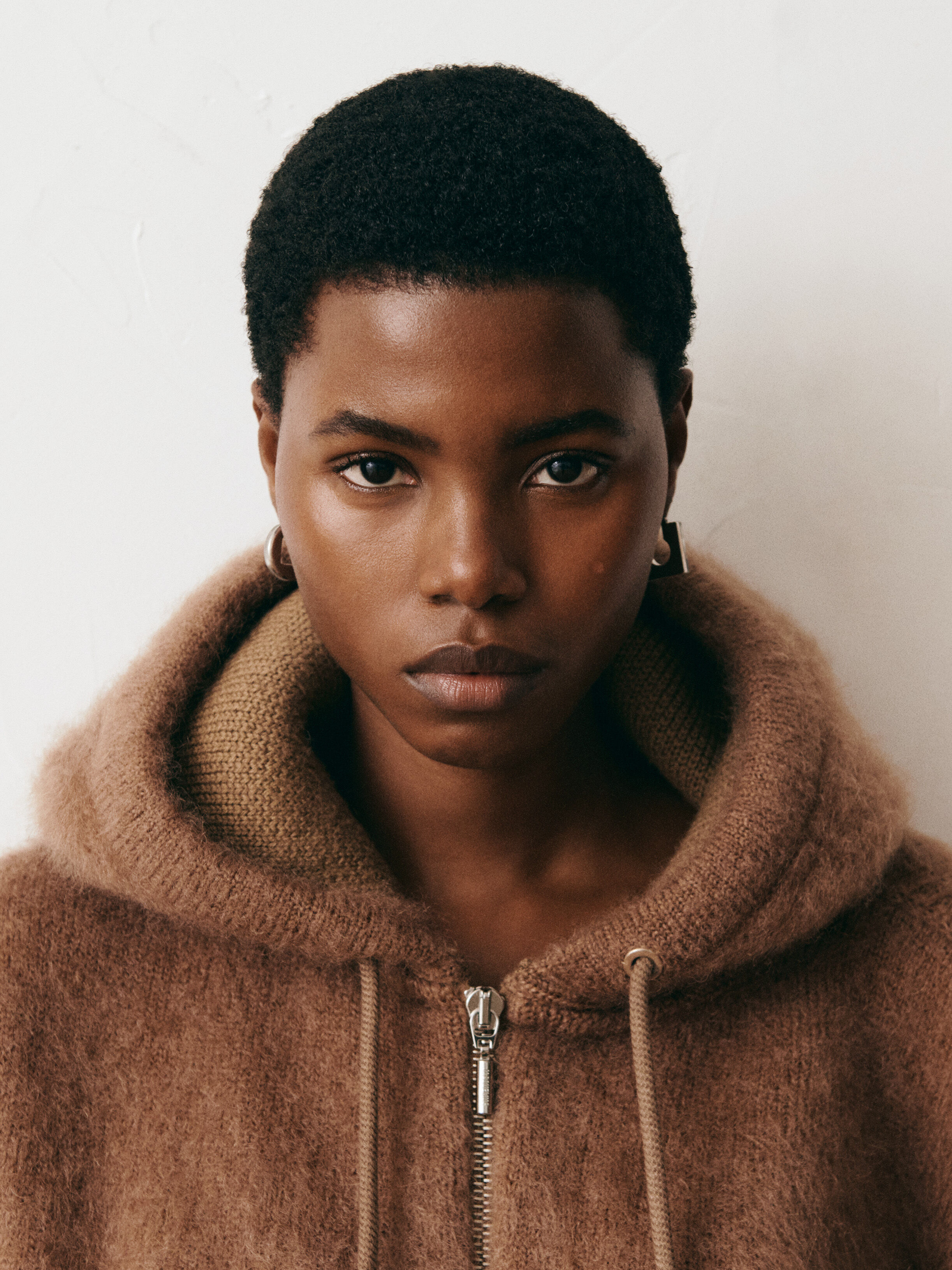 The Nuvola zipped cardigan, Beige/Naturals | JACQUEMUS KSA