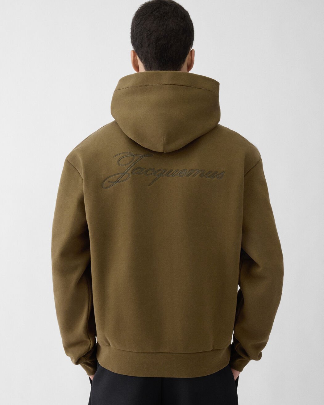 The Logo hoodie jacquemus the logo hoodie