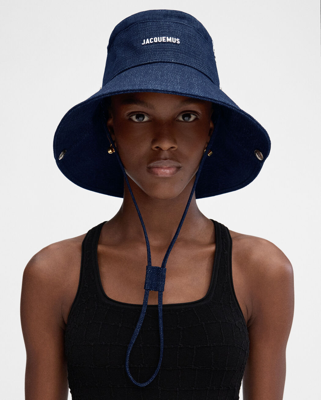 قبعة The de-Nîmes denim bucket jacquemus قبعة the de n mes denim bucket