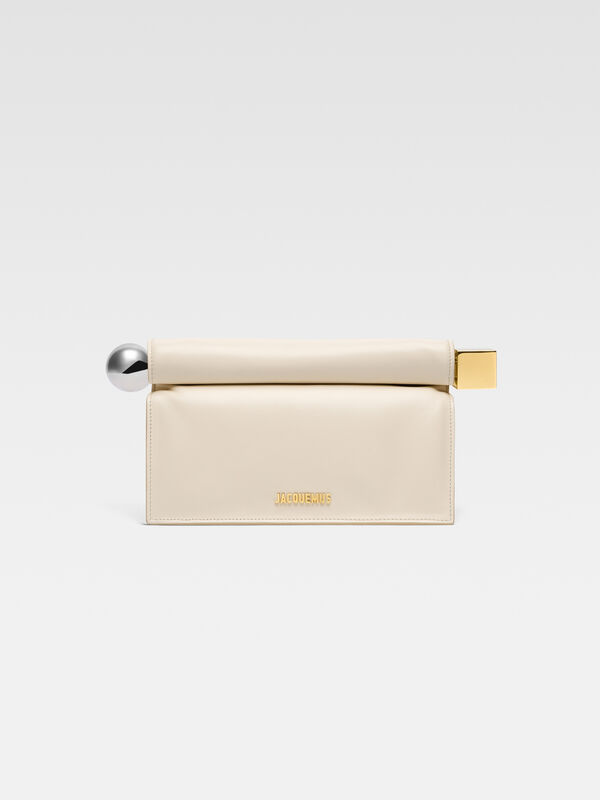 The Rond Carré clutch jacquemus حقيبة la pochette rond carr