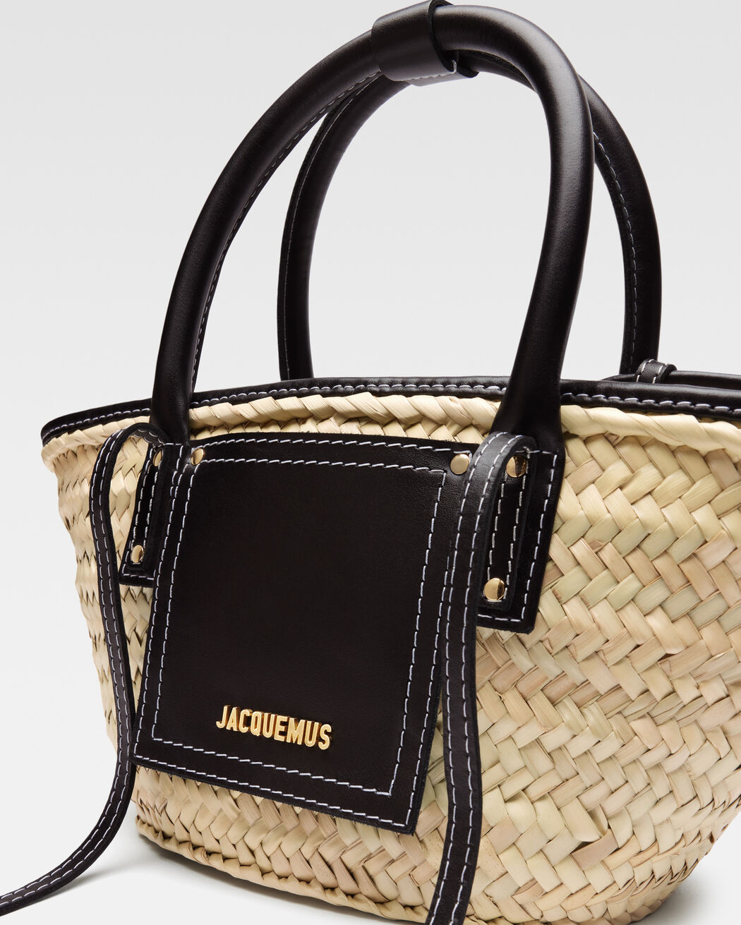 The small Soli basket حقيبة jacquemus the small soli basket حقيبة