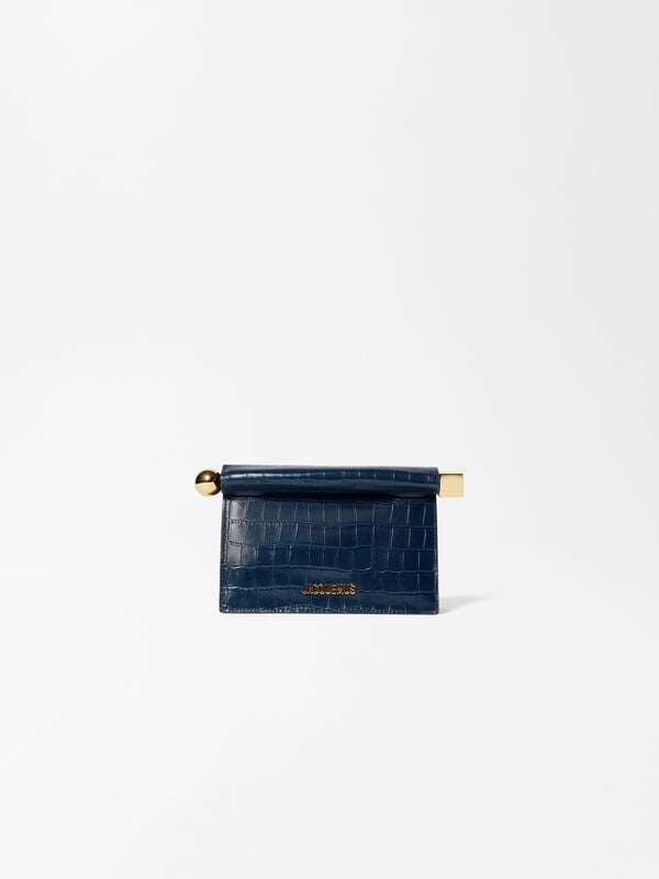 The small Rond Carré clutch jacquemus حقيبة كلاتش the small rond carr